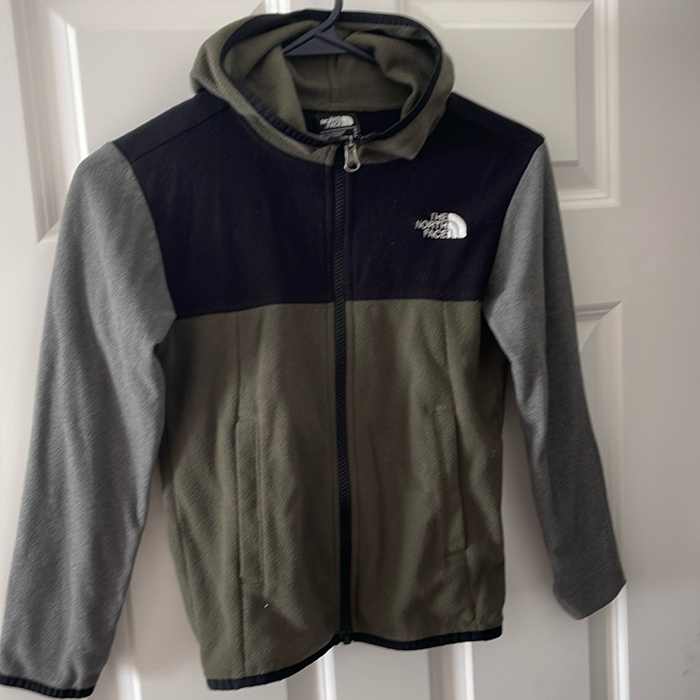 North Face Zip Fleece Sweatshirt